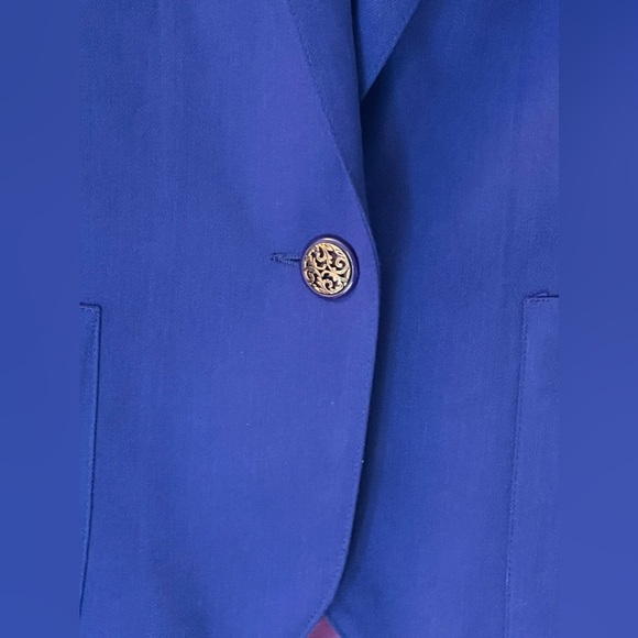 Vintage Royal Blue Country Club Style Blazer - Picture 4 of 11